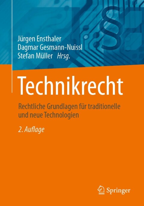 Cover image for book Technikrecht