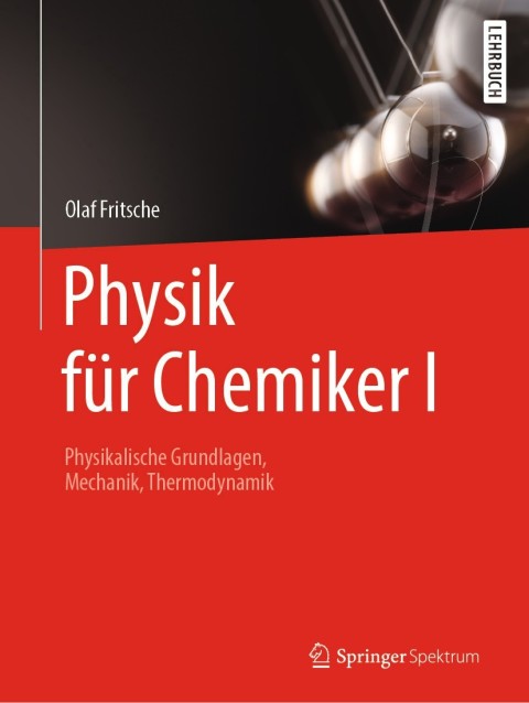 Cover image for book Physik für Chemiker I
