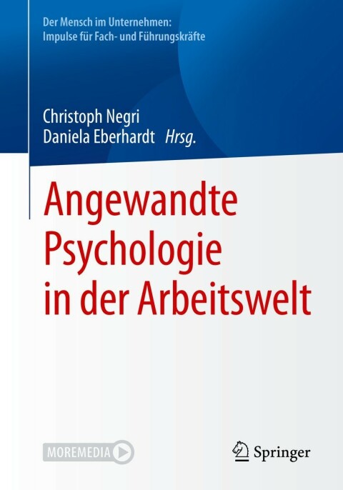 Cover image for book Angewandte Psychologie in der Arbeitswelt