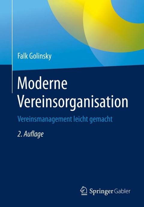 Cover image for book Moderne Vereinsorganisation