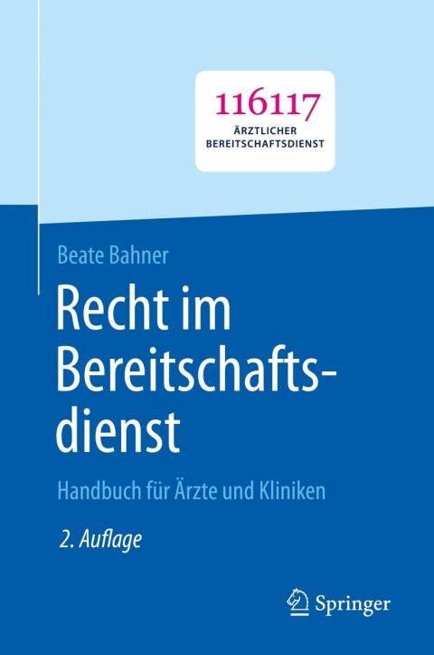 Cover image for book Recht im Bereitschaftsdienst