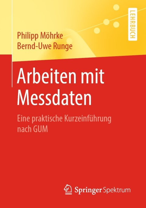 Cover image for book Arbeiten mit Messdaten