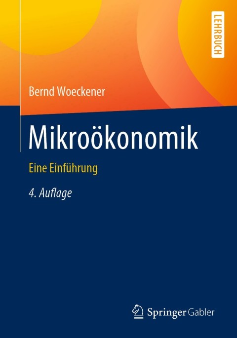Cover image for book Mikroökonomik