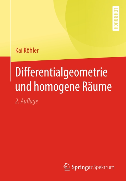 Cover image for book Differentialgeometrie und homogene Räume