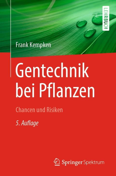 Cover image for book Gentechnik bei Pflanzen