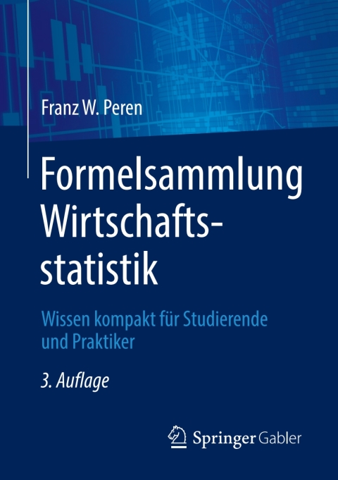 Cover image for book Formelsammlung Wirtschaftsstatistik