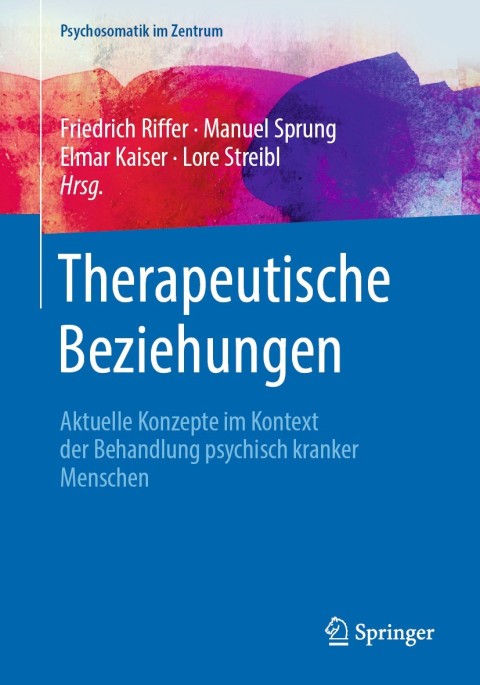 Cover image for book Therapeutische Beziehungen