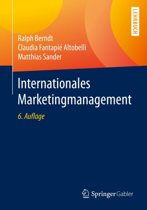 Cover image for book Internationales Marketingmanagement