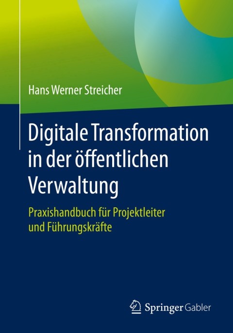 Cover image for book Digitale Transformation in der öffentlichen Verwaltung