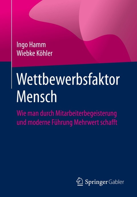 Cover image for book Wettbewerbsfaktor Mensch