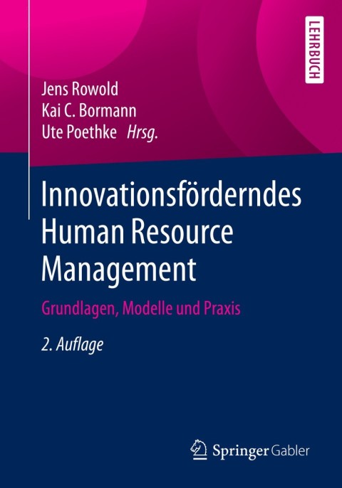 Cover image for book Innovationsförderndes Human Resource Management