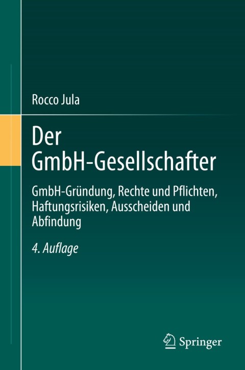 Cover image for book Der GmbH-Gesellschafter