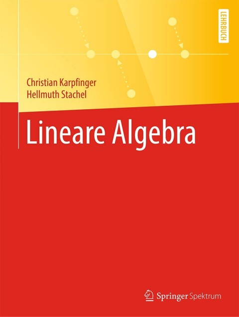 Cover image for book Lineare Algebra