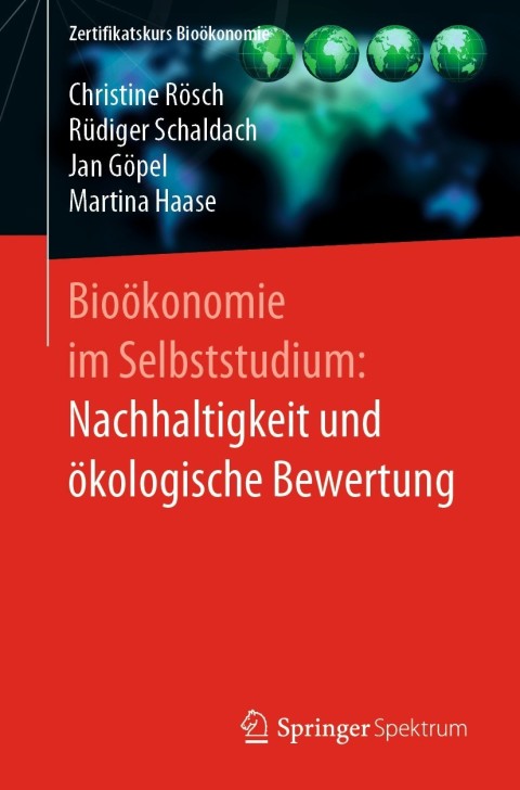Cover image for book Bioökonomie im Selbststudium: Nachhaltigkeit und ökologische Bewertung