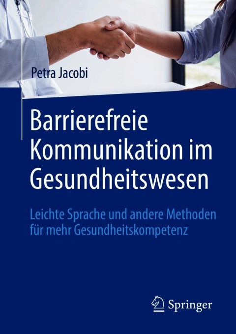 Cover image for book Barrierefreie Kommunikation im Gesundheitswesen