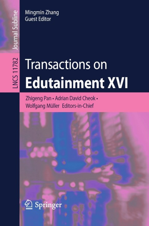 Transactions on Edutainment XVI 