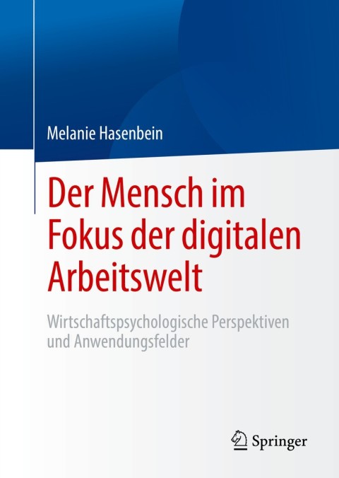 Cover image for book Der Mensch im Fokus der digitalen Arbeitswelt