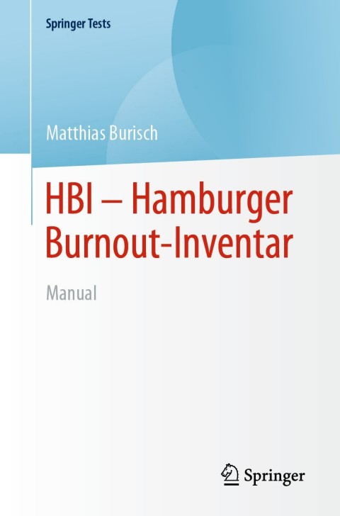 Cover image for book HBI - Hamburger Burnout-Inventar
