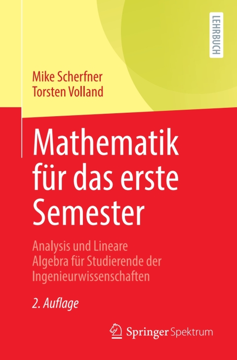 Cover image for book Mathematik für das erste Semester