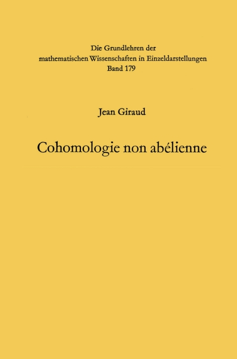 Cover image for book Cohomologie non abelienne