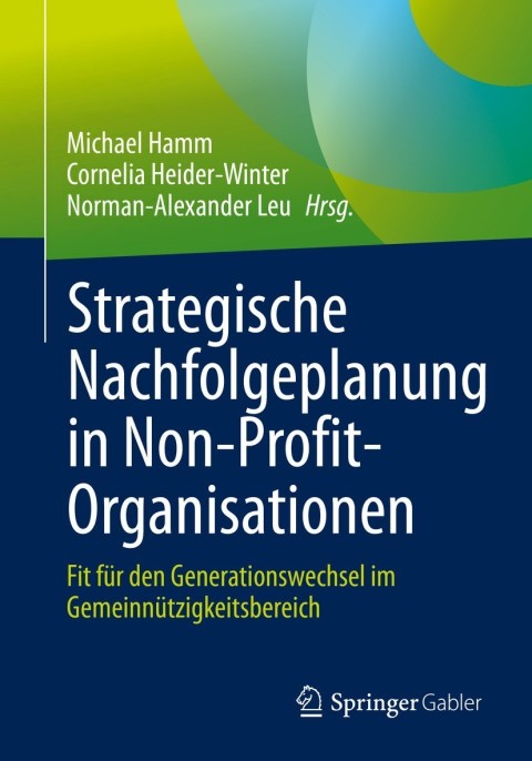 Cover image for book Strategische Nachfolgeplanung in Non-Profit-Organisationen
