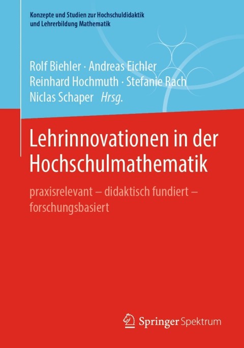 Cover image for book Lehrinnovationen in der Hochschulmathematik