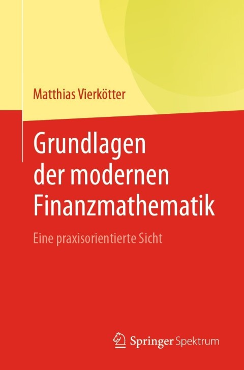 Cover image for book Grundlagen der modernen Finanzmathematik