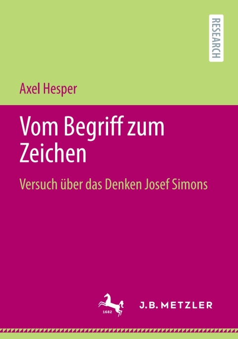 Cover image for book Vom Begriff zum Zeichen