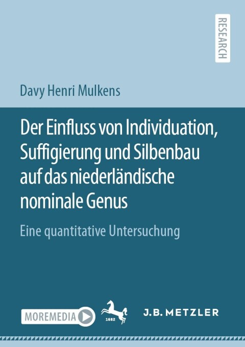 Cover image for book Der Einfluss von Individuation, Suffigierung und Silbenbau auf das niederländische nominale Genus