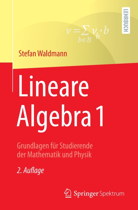 Cover image for book Lineare Algebra 1