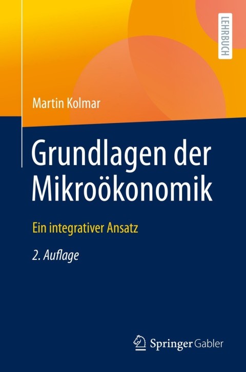 Cover image for book Grundlagen der Mikroökonomik