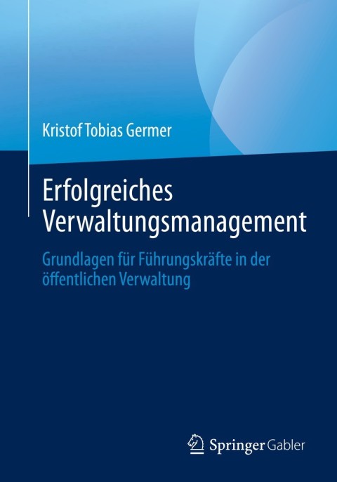 Cover image for book Erfolgreiches Verwaltungsmanagement