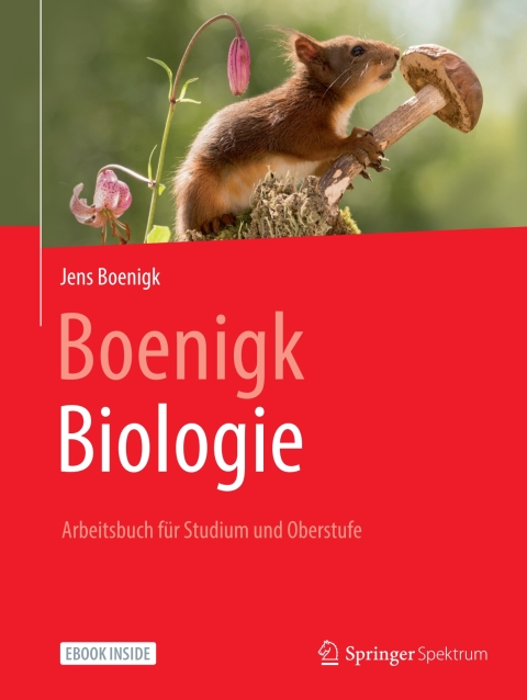 Cover image for book Boenigk, Biologie - Arbeitsbuch für Studium und Oberstufe