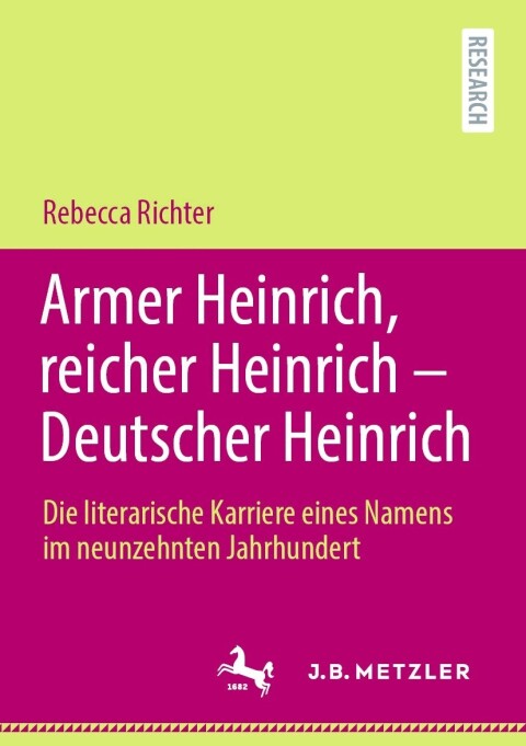 Cover image for book Armer Heinrich, reicher Heinrich - Deutscher Heinrich