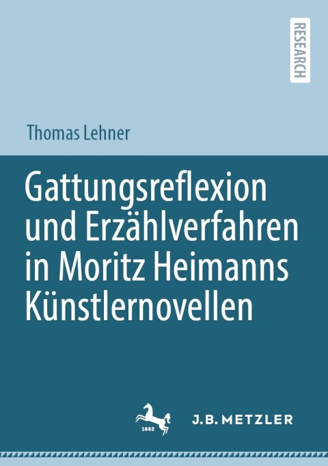 Cover image for book Gattungsreflexion und Erzählverfahren in Moritz Heimanns Künstlernovellen