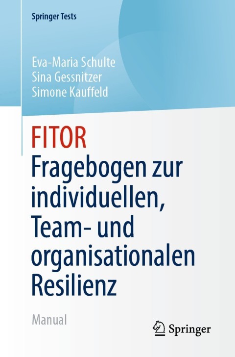 Cover image for book FITOR - Fragebogen zur individuellen, Team und organisationalen Resilienz