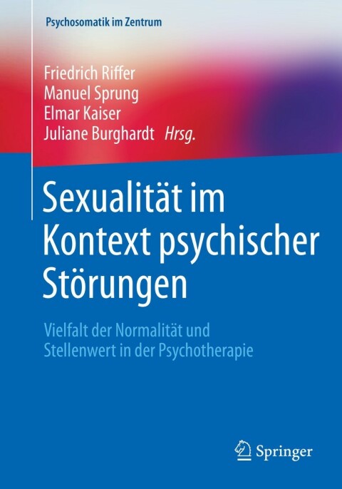 Cover image for book Sexualität im Kontext psychischer Störungen