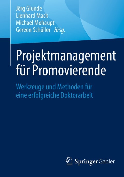 Cover image for book Projektmanagement für Promovierende