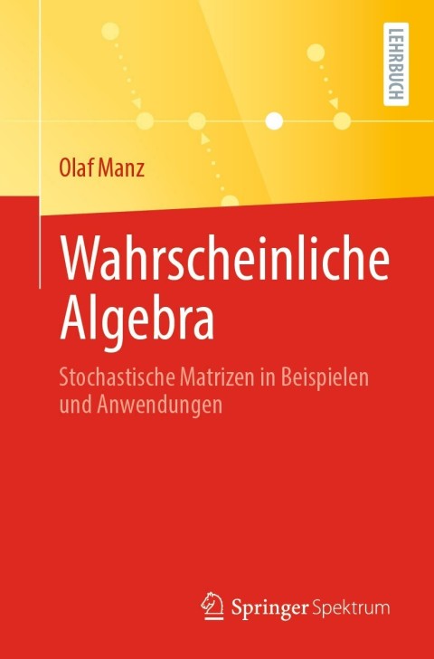Cover image for book Wahrscheinliche Algebra