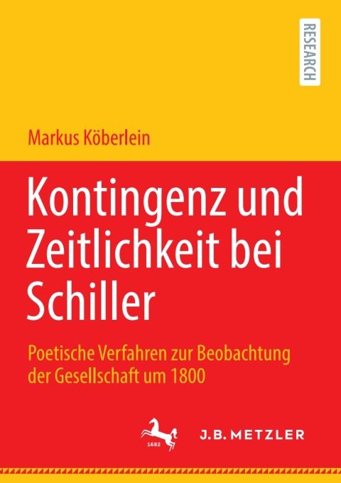 Cover image for book Kontingenz und Zeitlichkeit bei Schiller