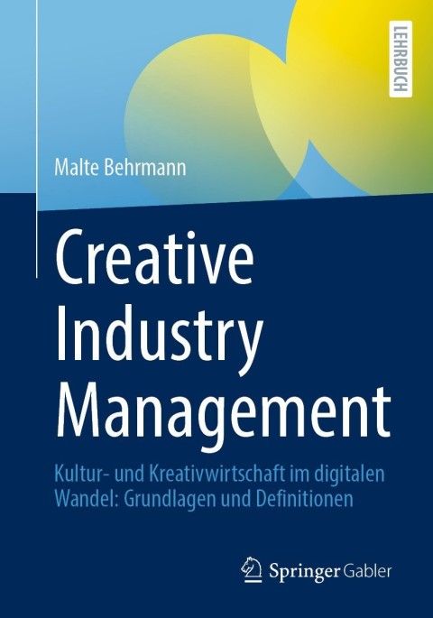 Cover image for book Creative Industry Management