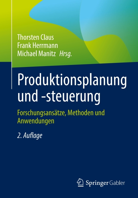 Cover image for book Produktionsplanung und -steuerung