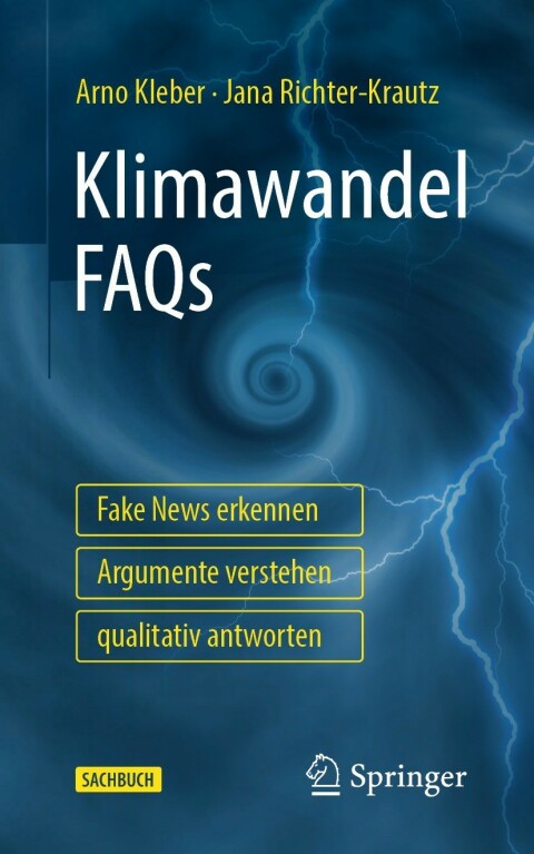 Cover image for book Klimawandel FAQs - Fake News erkennen, Argumente verstehen, qualitativ antworten