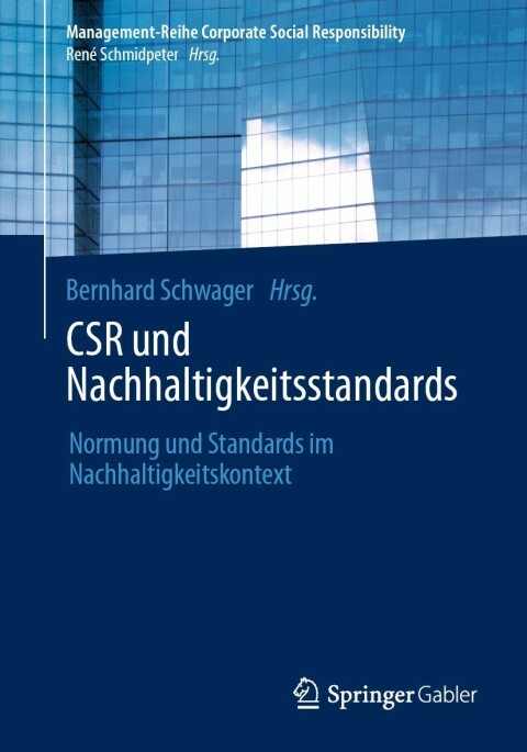 Cover image for book CSR und Nachhaltigkeitsstandards