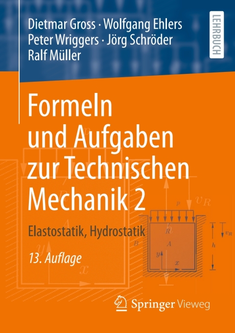 Cover image for book Formeln und Aufgaben zur Technischen Mechanik 2