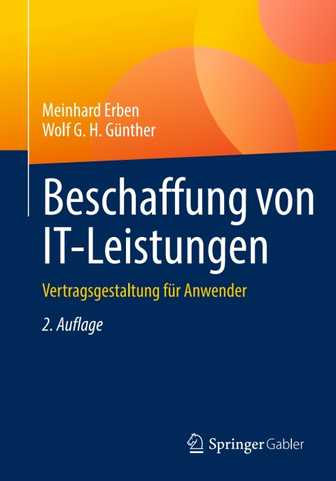 Cover image for book Beschaffung von IT-Leistungen