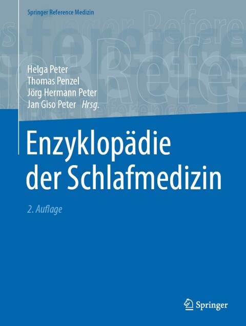 Cover image for book Enzyklopädie der Schlafmedizin