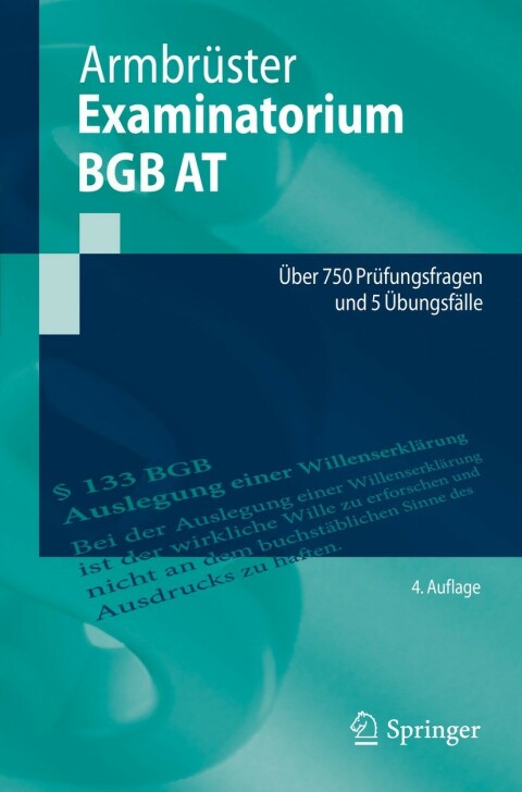 Cover image for book Examinatorium BGB AT