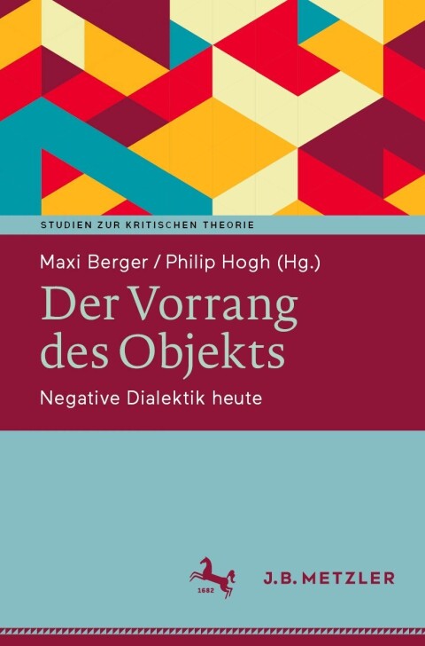 Cover image for book Der Vorrang des Objekts