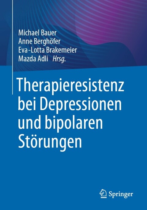 Cover image for book Therapieresistenz bei Depressionen und bipolaren Störungen